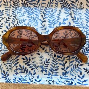 Rare Vintage 60s Raquel Tortoise Shell Perscription Sunglasses made in France